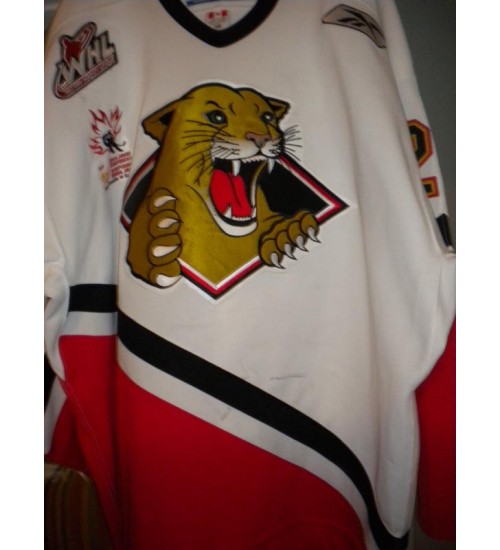 Custom WHL Prince George Cougars 2006 Jesse Dudas Home Hockey Jersey White